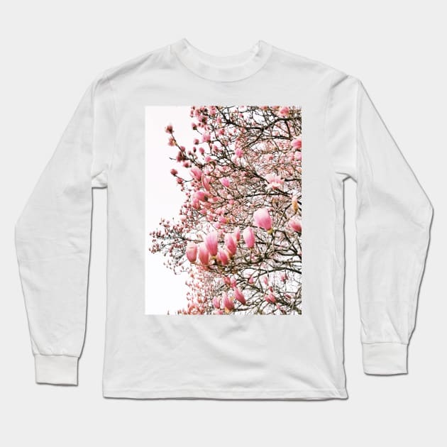 Cherry Blossom 3 Long Sleeve T-Shirt by igjustin